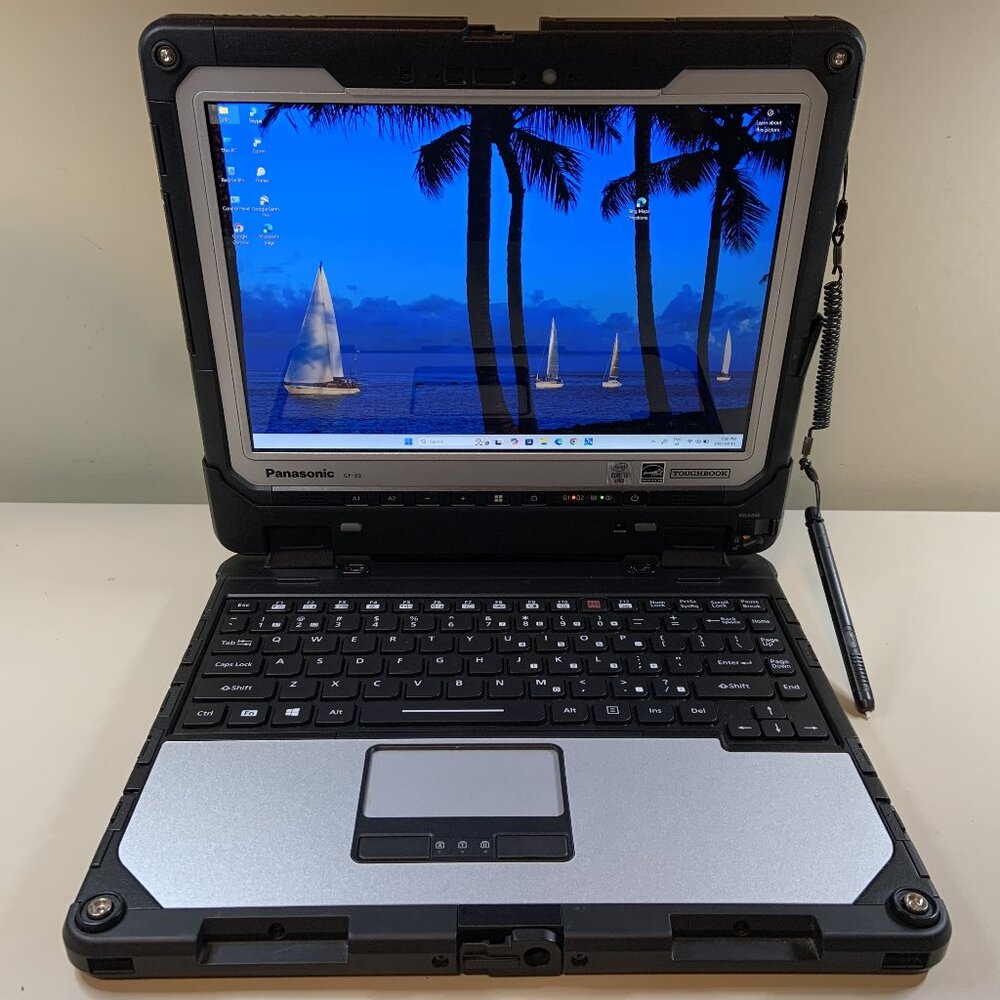 Panasonic ToughBook CF-33 MK2, i5-10th Gen, 16 GB RAM, 512 GB SSD, 12" Touch